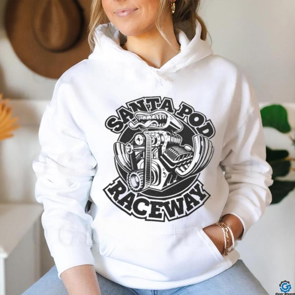 Official Santa Pod Raceway Engine Bite T Shirt Official Santa Pod Raceway Engine Bite T Shirt
