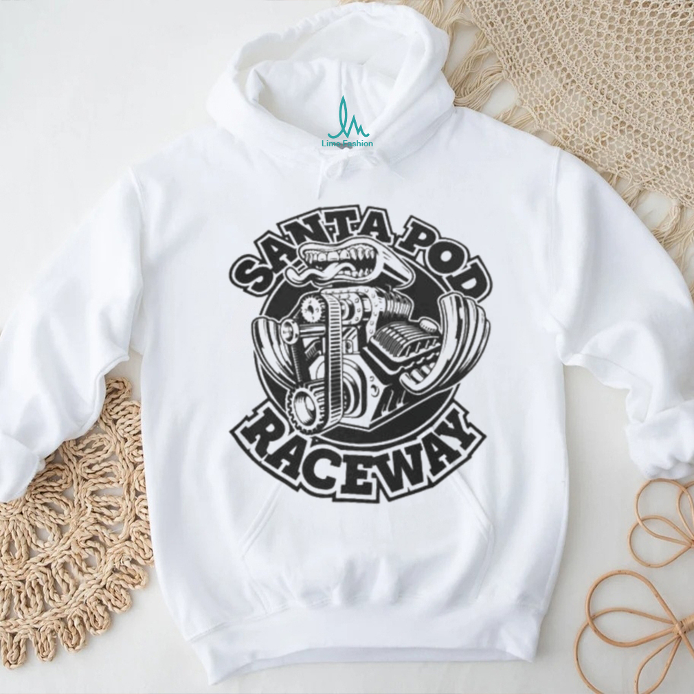 Official Santa Pod Raceway Engine Bite T Shirt Official Santa Pod Raceway Engine Bite T Shirt