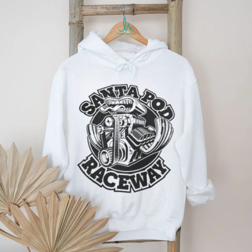 Official Santa Pod Raceway Engine Bite T Shirt