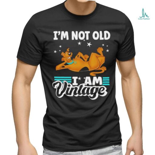 Official Scooby Doo Dog Lie Relax I’m Not Old I Am Vintage T shirt