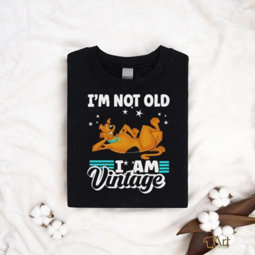 Official Scooby Doo Dog Lie Relax I’m Not Old I Am Vintage T shirt