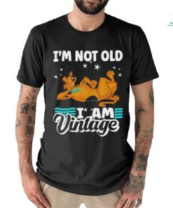 Official Scooby Doo Dog Lie Relax I’m Not Old I Am Vintage T shirt