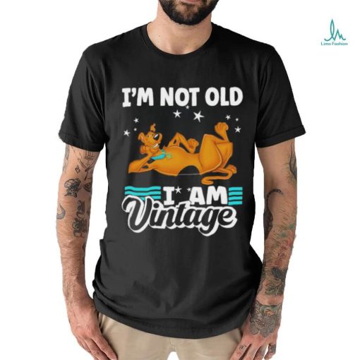 Official Scooby Doo Dog Lie Relax I’m Not Old I Am Vintage T shirt