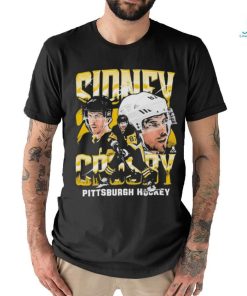 Official Sidney Crosby Pittsburgh Vintage Wht T Shirt