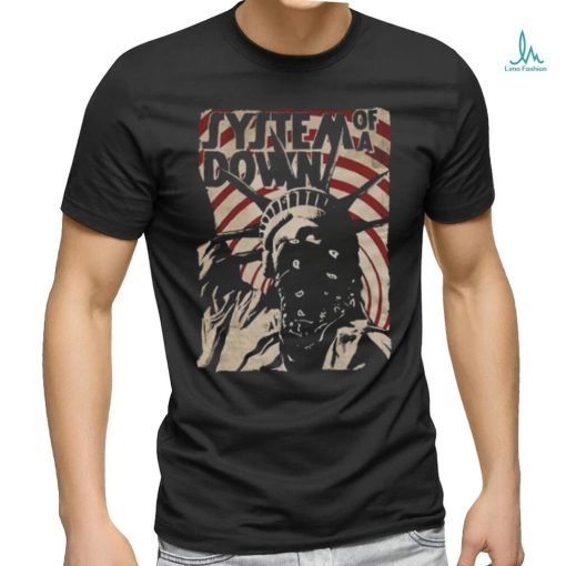 Official System Of A Down Clothing Merch Store Shop System Of A Down Liberty Bandit Top Shirt