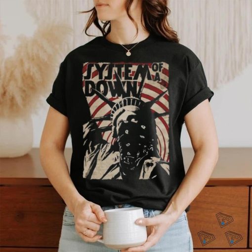 Official System Of A Down Clothing Merch Store Shop System Of A Down Liberty Bandit Top Shirt