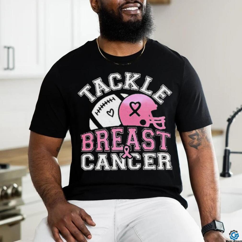 Tackle Breast Cancer Shirtbreast Cancer Football Shirtbreast 