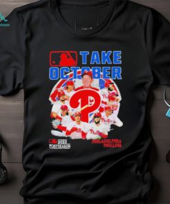 Official Take October 2023 Postseason Philadelphia Phillies Signatures T Shirt