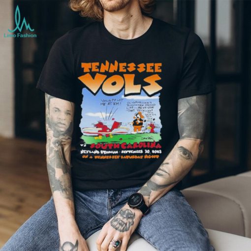 Official Tennessee Volunteers Vs South Carolina neyland Stadium September 30 2023 On A Tennessee Saturday Night T Shirt