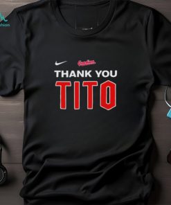 Official Thank You Tito Cleveland Guardians Fanatics Branded T Shirt