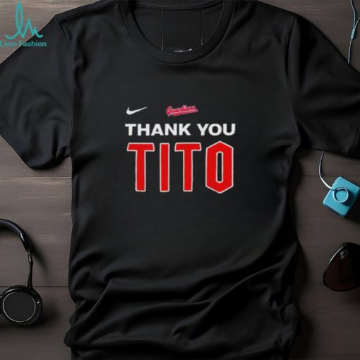 Official Thank You Tito Cleveland Guardians Fanatics Branded T Shirt