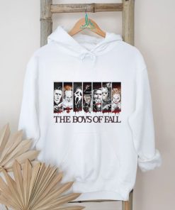 Official The Boys Of Fall Vintage Horror Movie Halloween Autumn Shirt