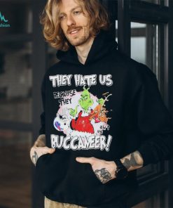 Official They hate us because they aint us tampa bay buccaneers grinch T shirt, hoodie, sweater, long sleeve and tank top Official They hate us because they aint us tampa bay buccaneers grinch T shirt