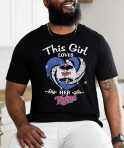 Official This Girl Loves Her Twins T Shirt