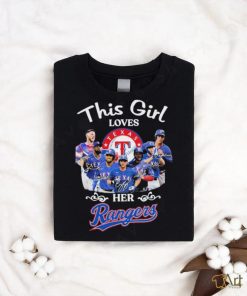 Official Love Texas rangers team shirt - CraftedstylesCotton
