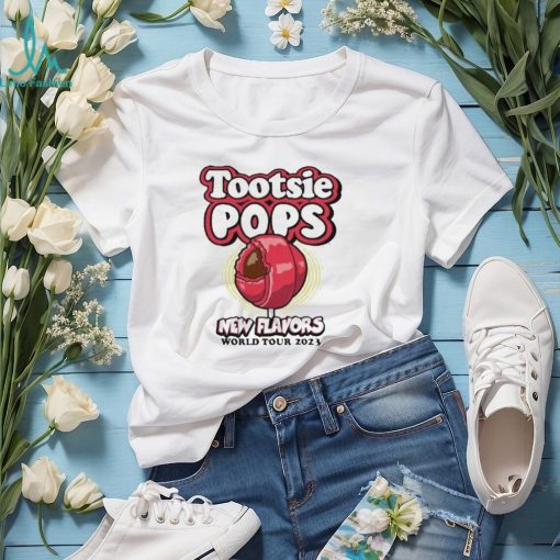 Official Tootsie Roll Tootsie Pops New Flavors World Tour 2023 Shirts