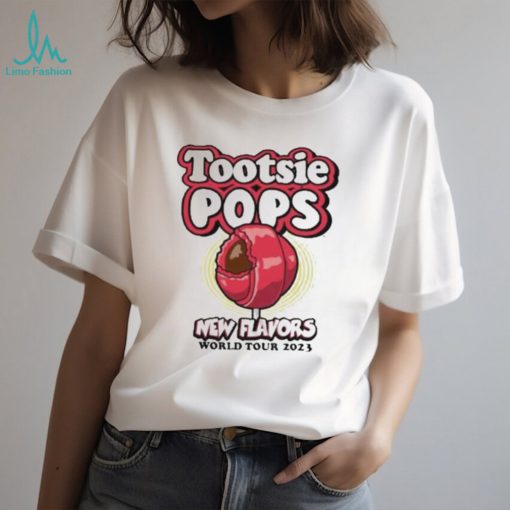 Official Tootsie Roll Tootsie Pops New Flavors World Tour 2023 Shirts