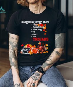 Official Usc Trojans Thanksgiving Success Recipe T Shirt