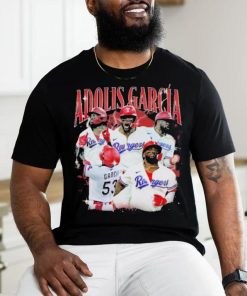 Official Vintage Adolis Garcia Ranger Baseball Shirt