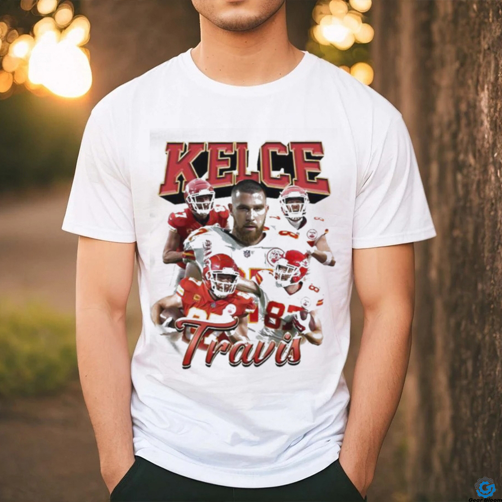 Travis Kelce Shirt Limited Travis Kelce Vintage T-Shirt Graphic