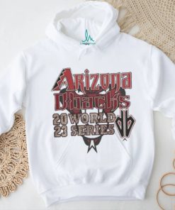 Official White Arizona Diamondbacks Baseball 2023 World Series t shirt