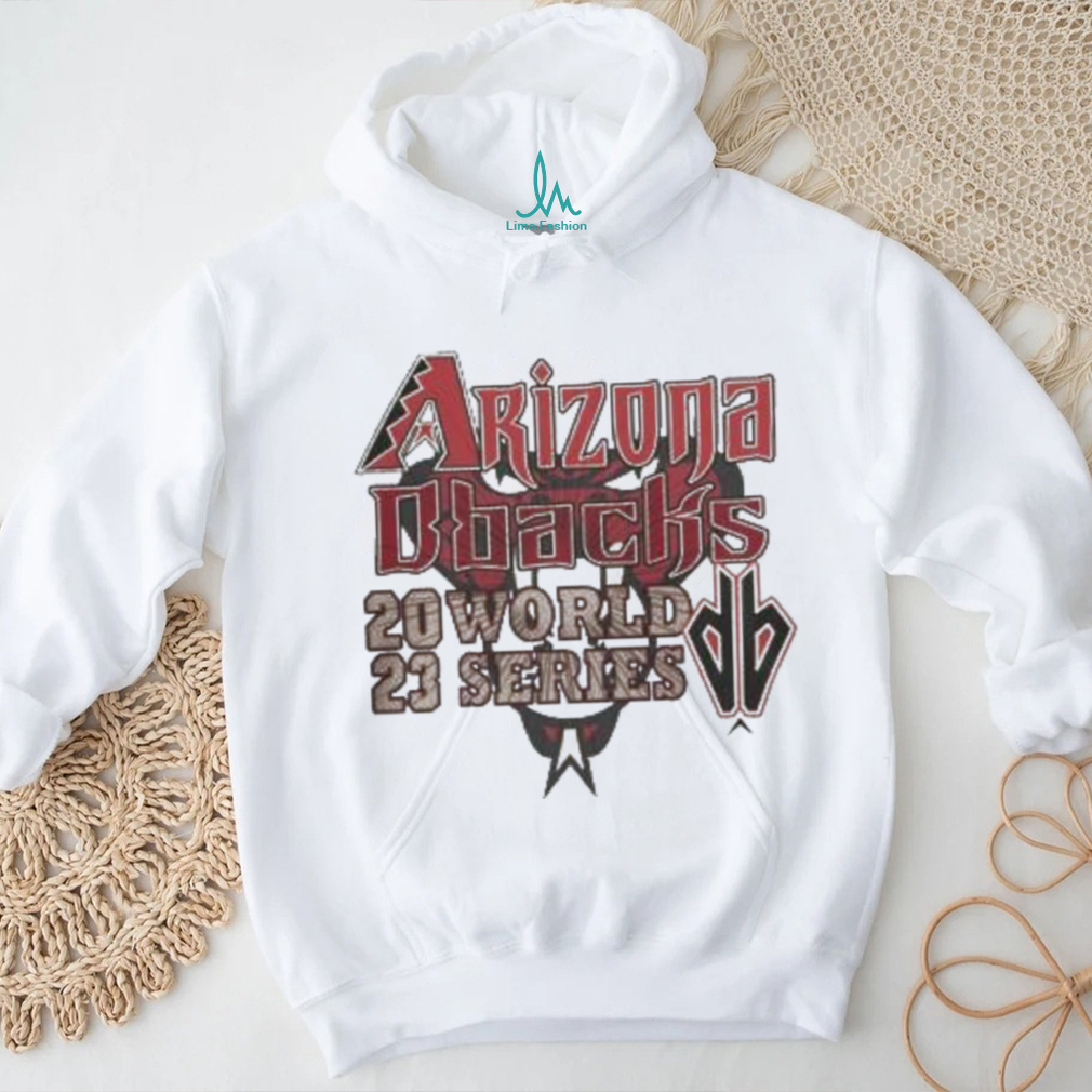 Official White Arizona Diamondbacks Baseball 2023 World Series t shirt Official White Arizona Diamondbacks Baseball 2023 World Series t shirt