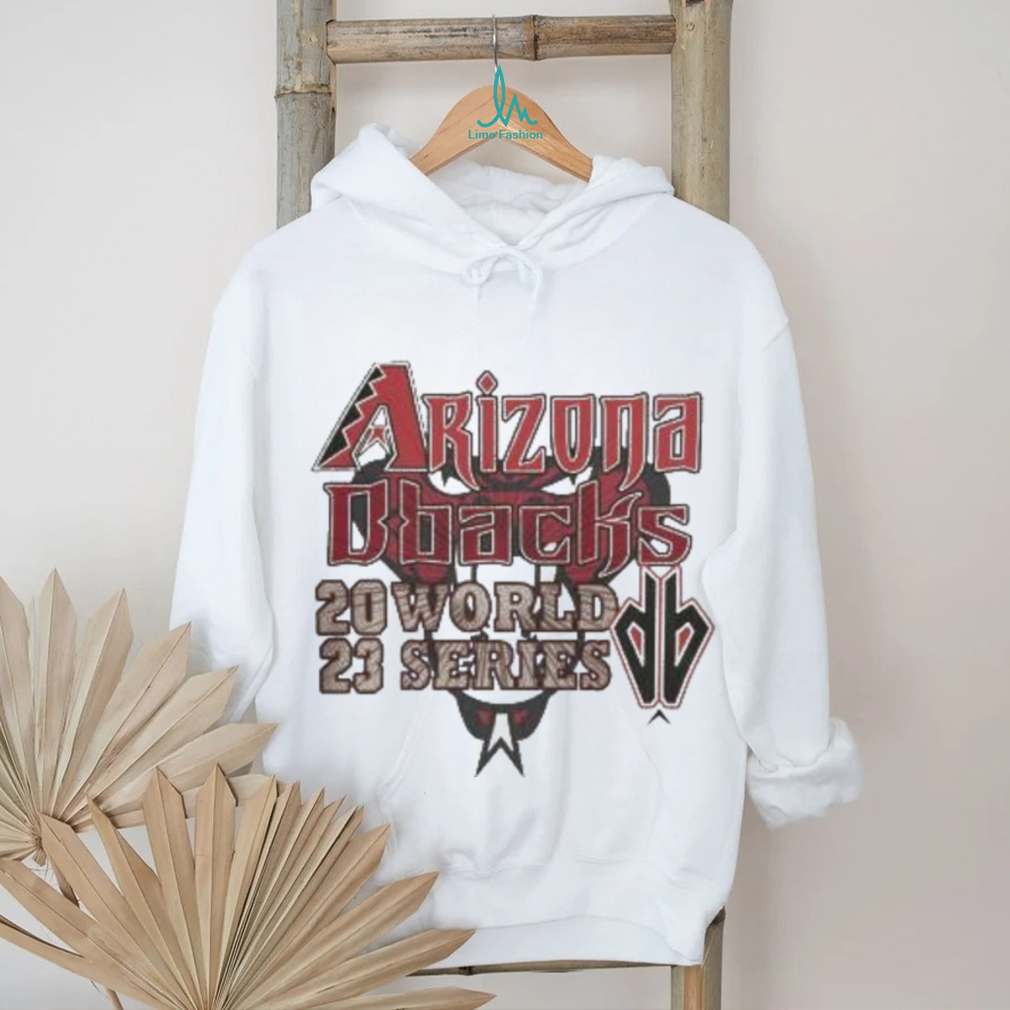 Official White Arizona Diamondbacks Baseball 2023 World Series t shirt Official White Arizona Diamondbacks Baseball 2023 World Series t shirt
