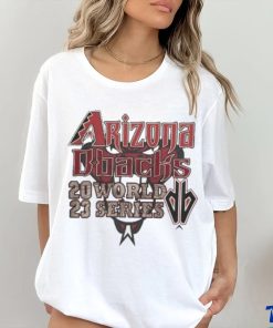 Official White Arizona Diamondbacks Baseball 2023 World Series t shirt, hoodie, sweater, long sleeve and tank top Official White Arizona Diamondbacks Baseball 2023 World Series t shirt