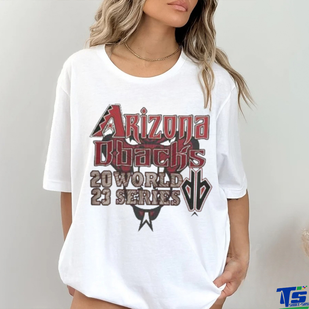 Official White Arizona Diamondbacks Baseball 2023 World Series t shirt Official White Arizona Diamondbacks Baseball 2023 World Series t shirt