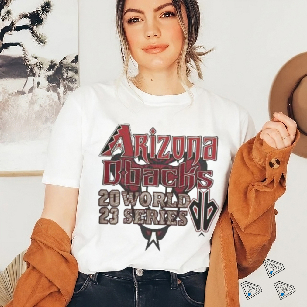 Official White Arizona Diamondbacks Baseball 2023 World Series t shirt Official White Arizona Diamondbacks Baseball 2023 World Series t shirt