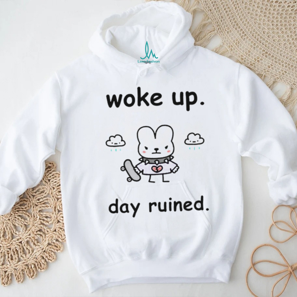 Official Woke Up Day Ruined Shirt Official Woke Up Day Ruined Shirt