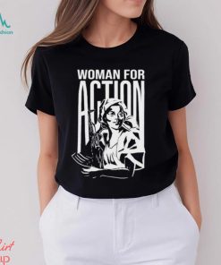 Official Woman For Action T Shirt