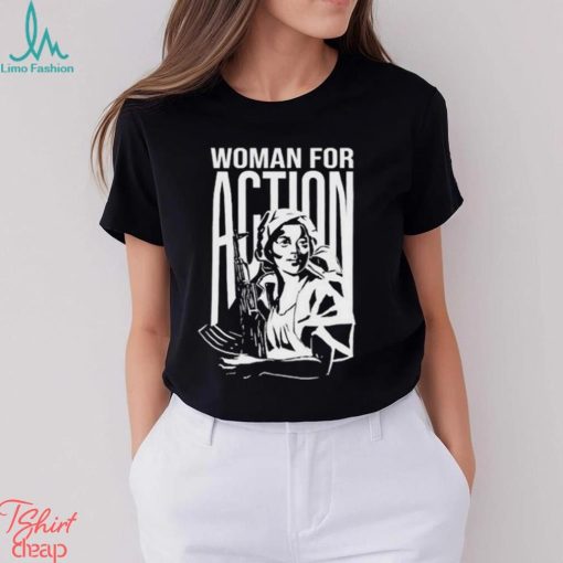 Official Woman For Action T Shirt