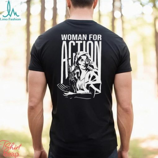 Official Woman For Action T Shirt
