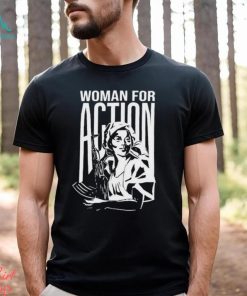 Official Woman For Action T Shirt
