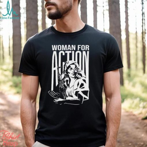 Official Woman For Action T Shirt