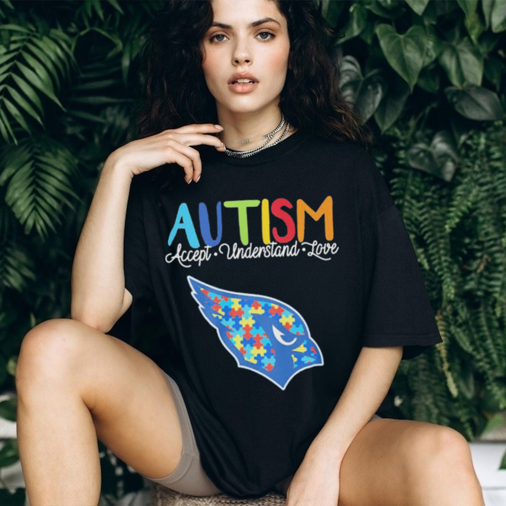 Official NFL autism awareness round Arizona cardinals shirt