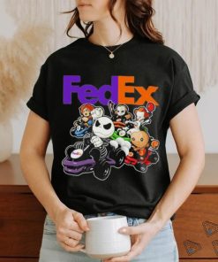 Official baby Jack skellington and baby stitch fedex halloween shirt, hoodie, sweater, long sleeve and tank top Official baby Jack skellington and baby stitch fedex halloween shirt