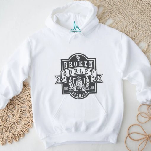 Official broken goblet brewing shirt