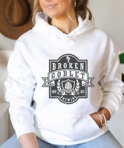 Official broken goblet brewing shirt
