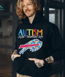 Official buffalo Bills NFL Autism Awareness Accept Understand Love Shirt