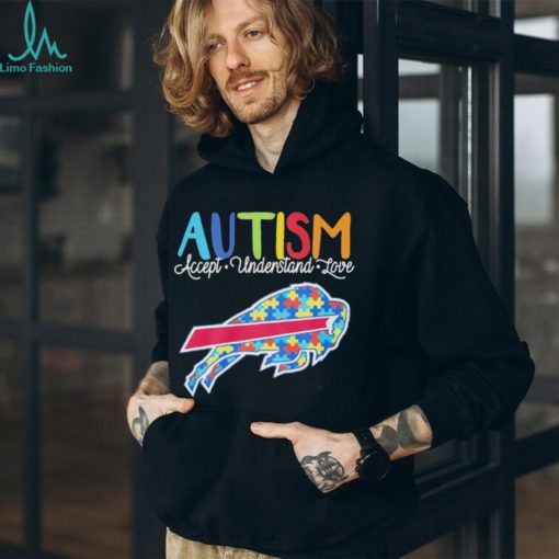 Official buffalo Bills NFL Autism Awareness Accept Understand Love Shirt