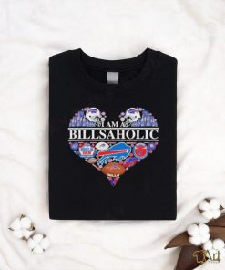 Official buffalo Bills logo heart 2023 shirt