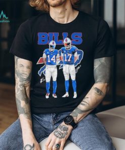 Official buffalo Bills player 14 17 2023 signatures shirt