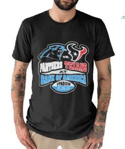Official carolina Panthers Vs Houston Texans At Bank Of America Stadium October 29, 2023 Shirt