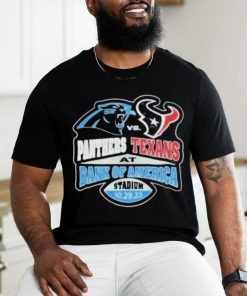 Official carolina Panthers Vs Houston Texans At Bank Of America Stadium October 29, 2023 Shirt