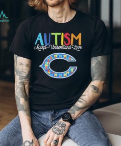 Official chicago Bears NFL Autism Awareness Accept Understand Love Shirt