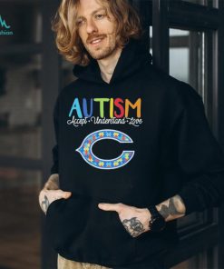 Official chicago Bears NFL Autism Awareness Accept Understand Love Shirt
