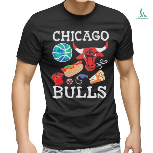 Official chicago Bulls Market Claymation T Shirt