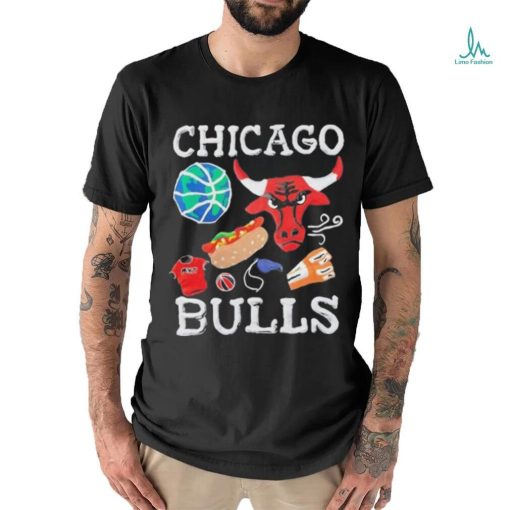 Official chicago Bulls Market Claymation T Shirt